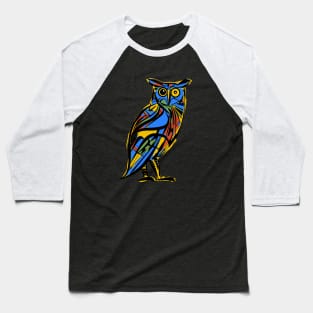 owl doodle Baseball T-Shirt